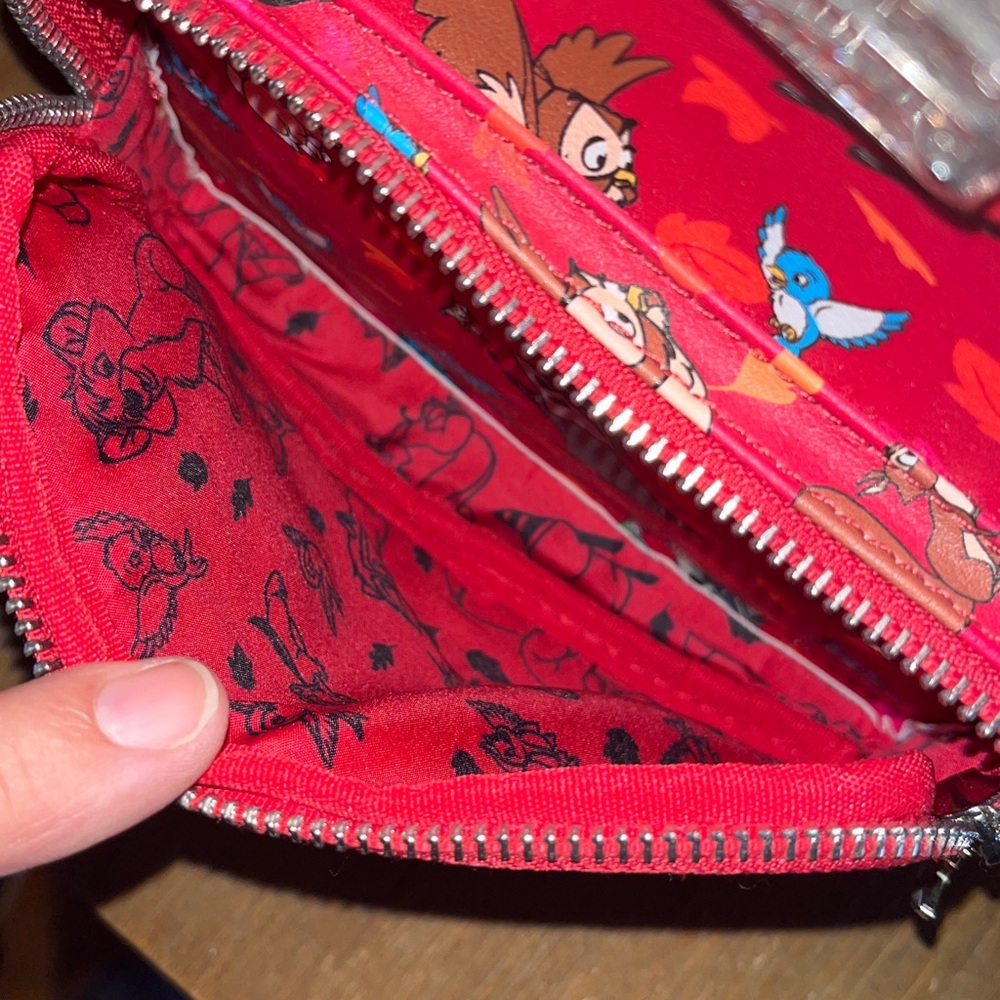 Loungefly Disney Parks Critter Red Backpack-like new - Picture 9 of 13